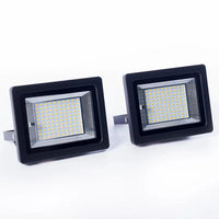 Foco solar con 2 focos