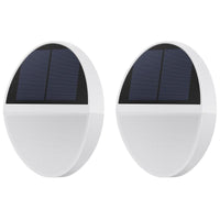 Applique Solare Bianca con Sensore di Movimento