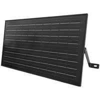Faretto Solare 150W All-Black, Luce Calda 3000K / Luce Bianca 6000K, Sensore di Movimento